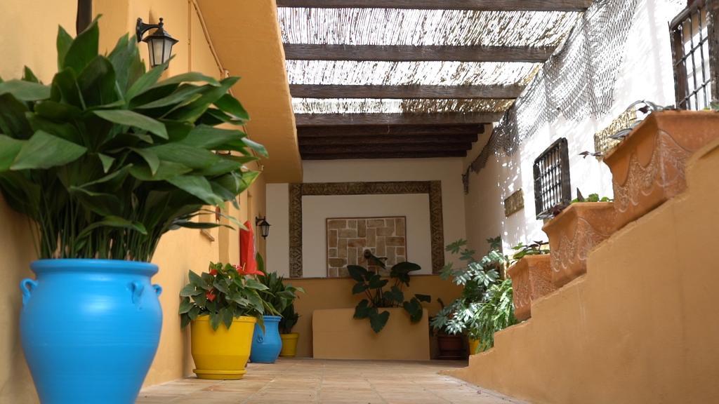 Hotel Cortijo De Salia Alcaucin Bagian luar foto